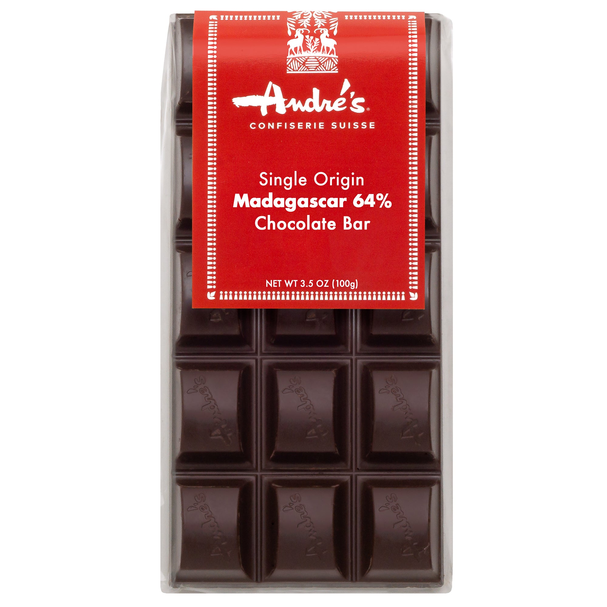 Single Origin Madagascar 64% Dark Chocolate Bar