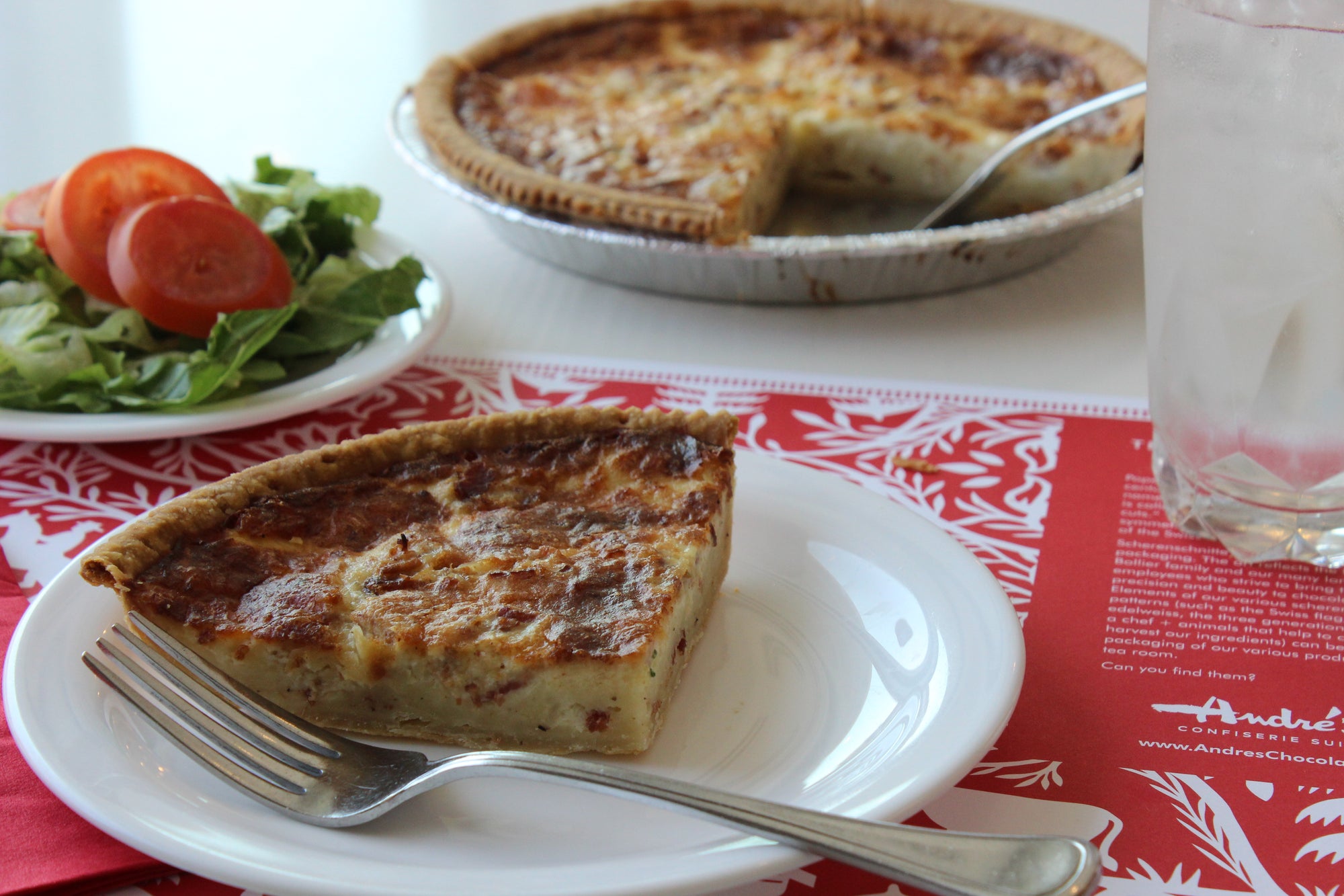 Quiche + Fondue