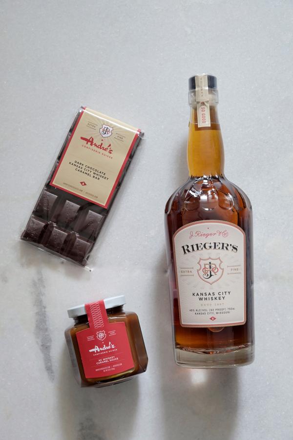 Whiskey Bottle + Chocolate Gift Box — KC Store Pickup - André's