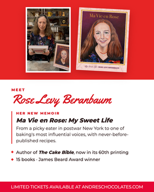 1 Ticket to An Evening with Erin Jeanne McDowell and Rose Levy Beranbaum November 19 2026