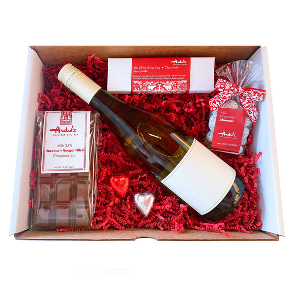 Wine + Chocolate Gift Boxes — KC Store Pickup Only - André's