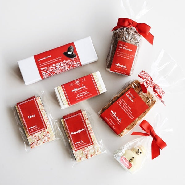 Winter Holiday Gift Box - André's Confiserie Suisse