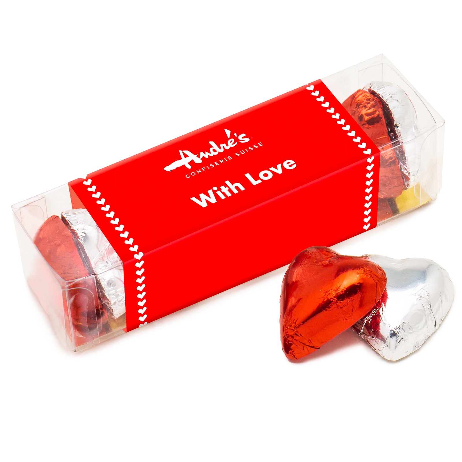 Milk + Dark Truffle Hearts