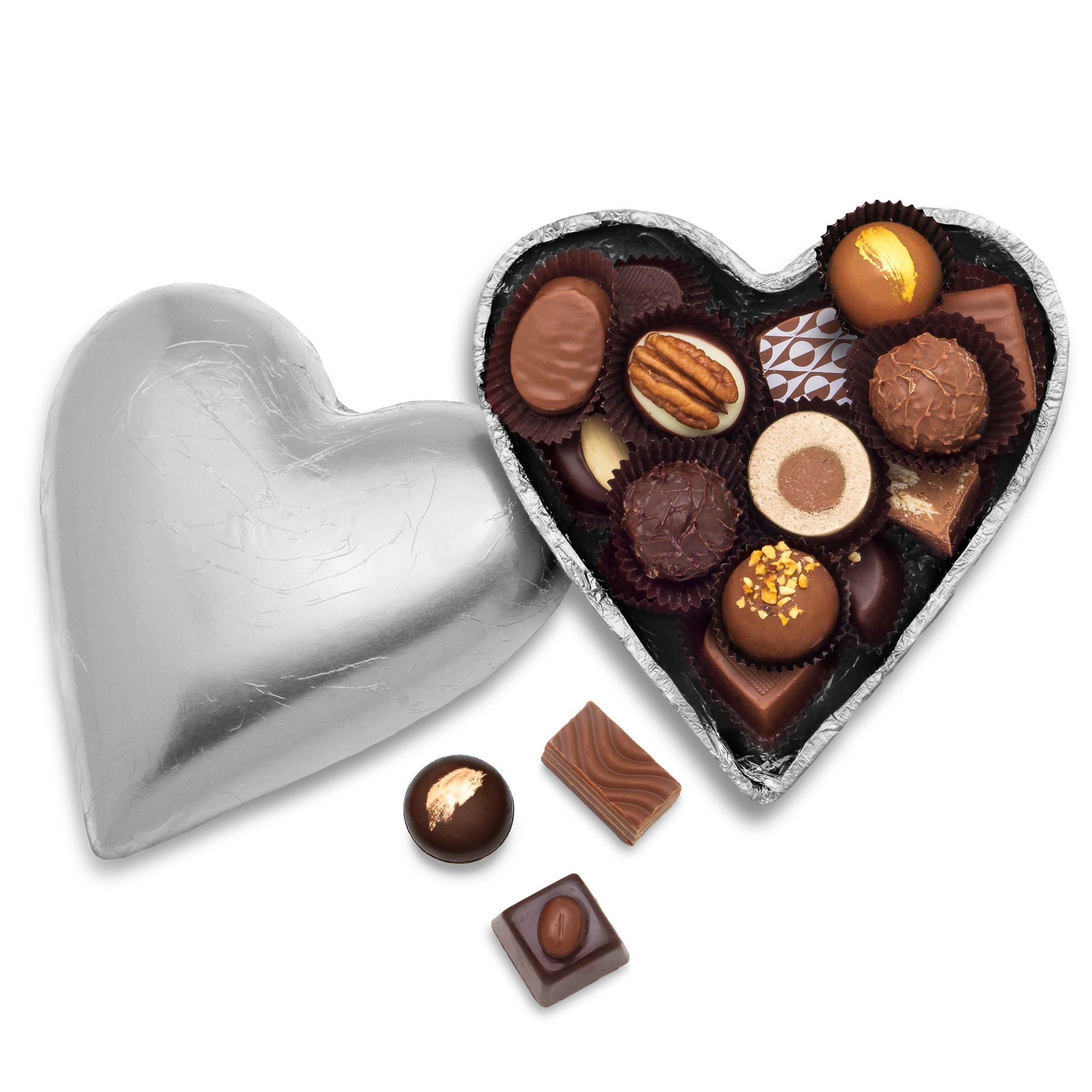 Sponge Candy Chocolate Heart – Platter's Chocolates