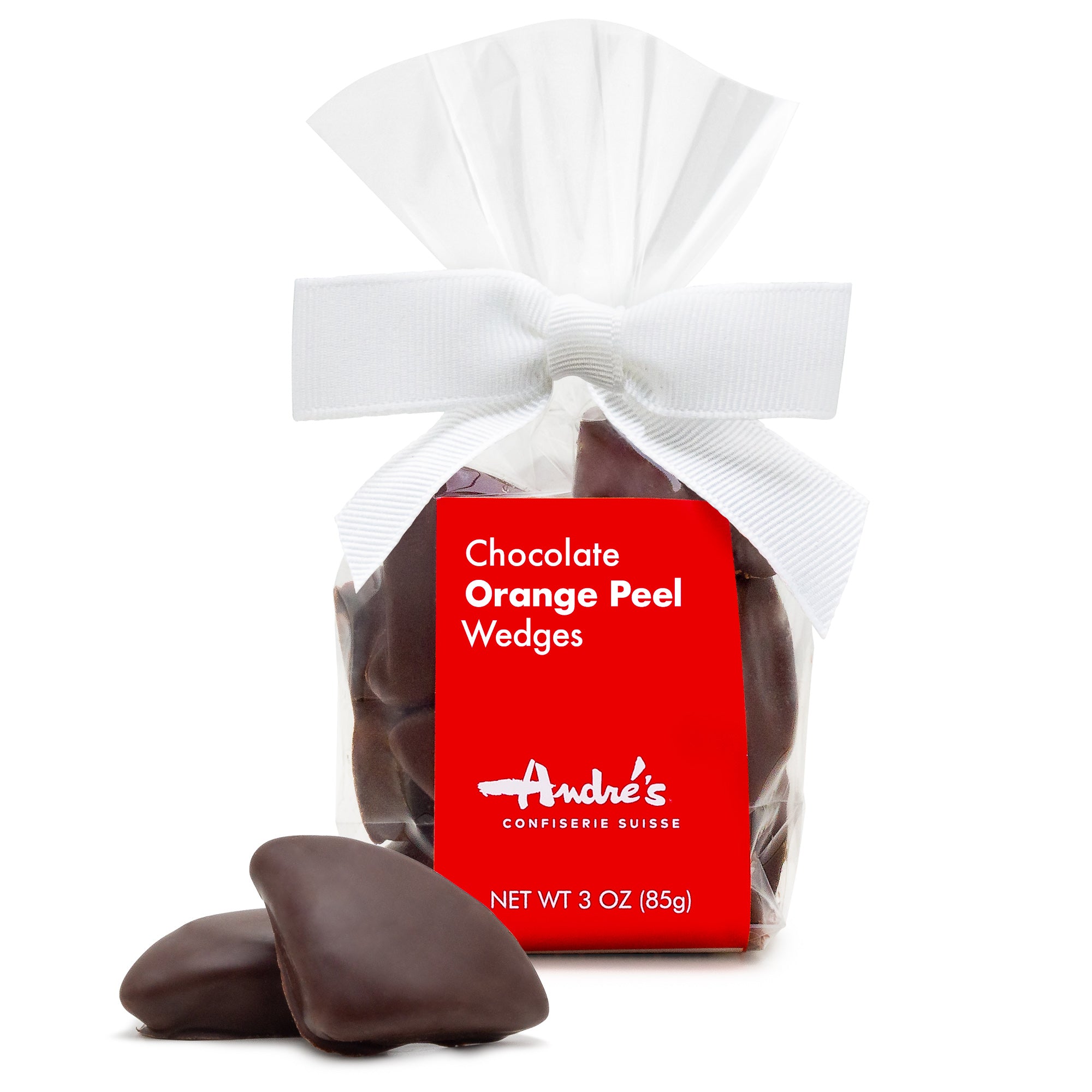 Best Chocolate Candied Orange Peels wedge bag option