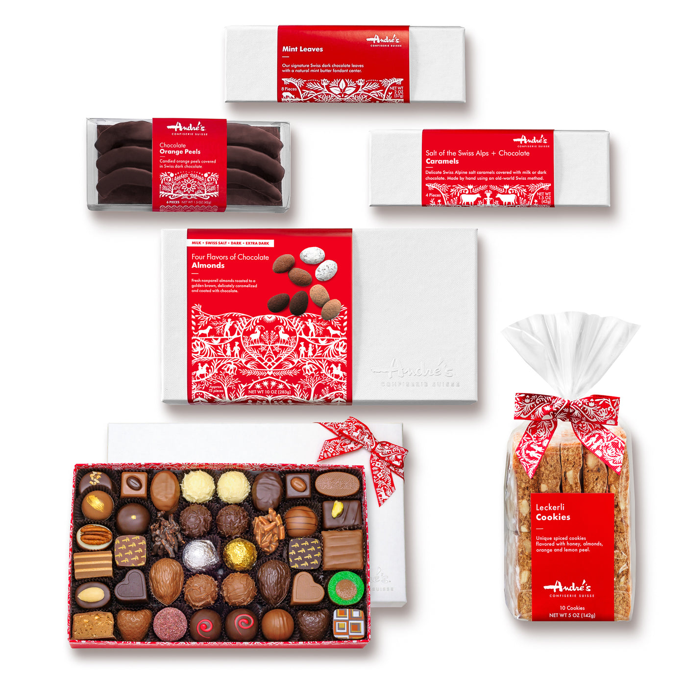 Chocolate + Candies - André’s Confiserie Suisse