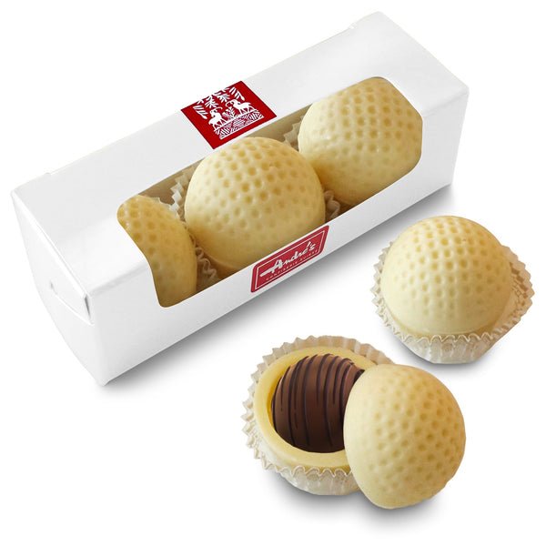Whiskey Caramel Golf Balls - André’s Confiserie Suisse